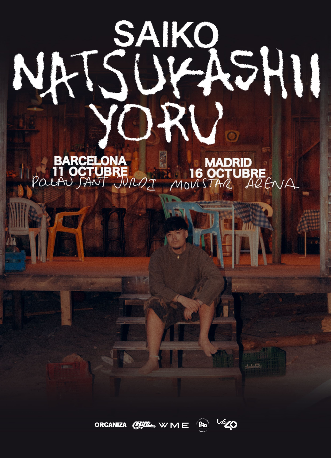 Saiko confirma conciertos en Madrid y Barcelona