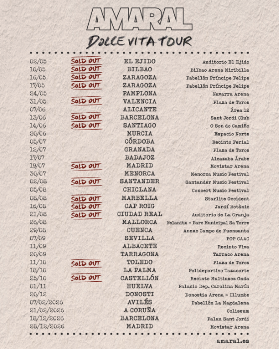 Dolce Vita Tour
