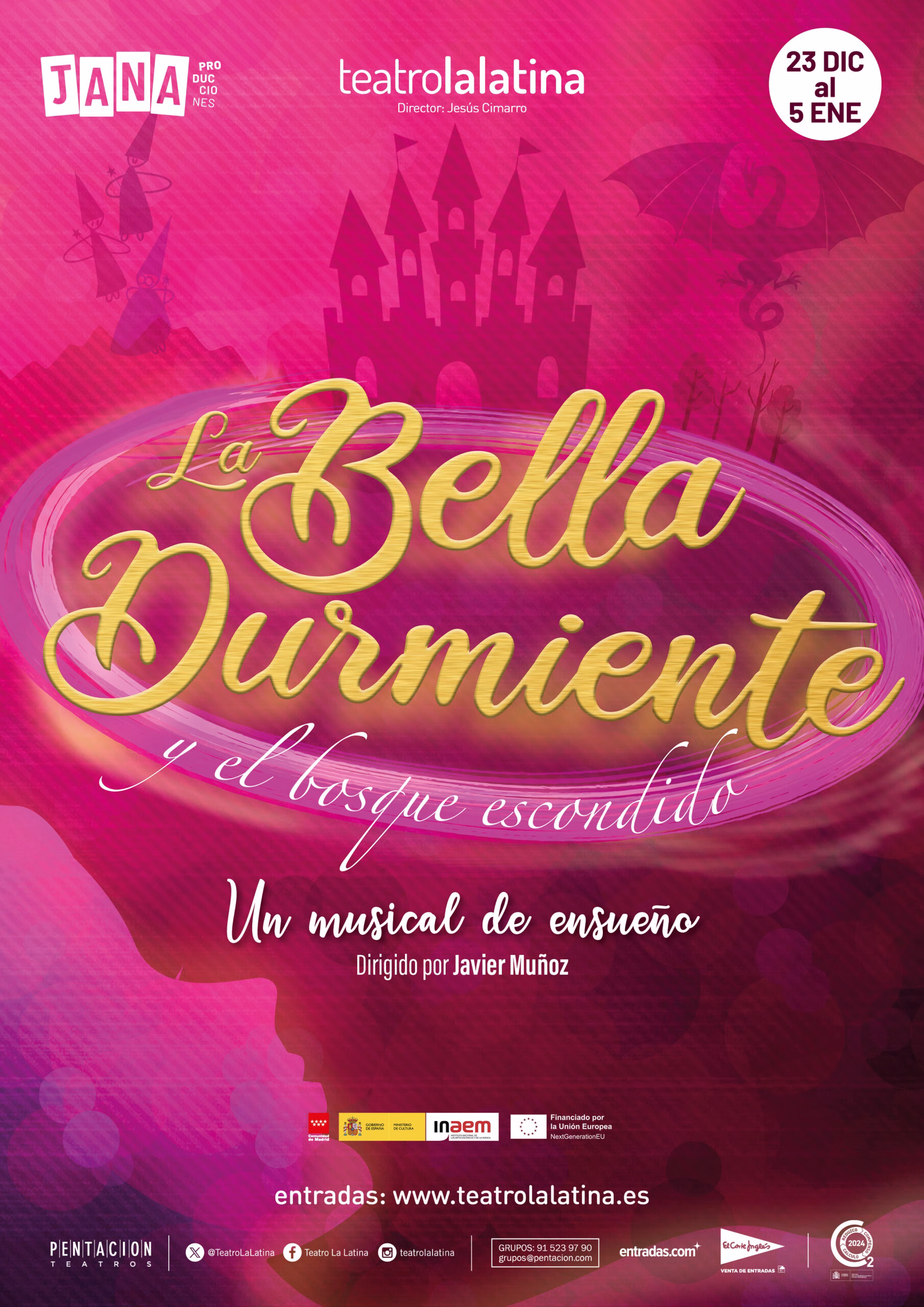 La bella durmiente y el bosque escondido
