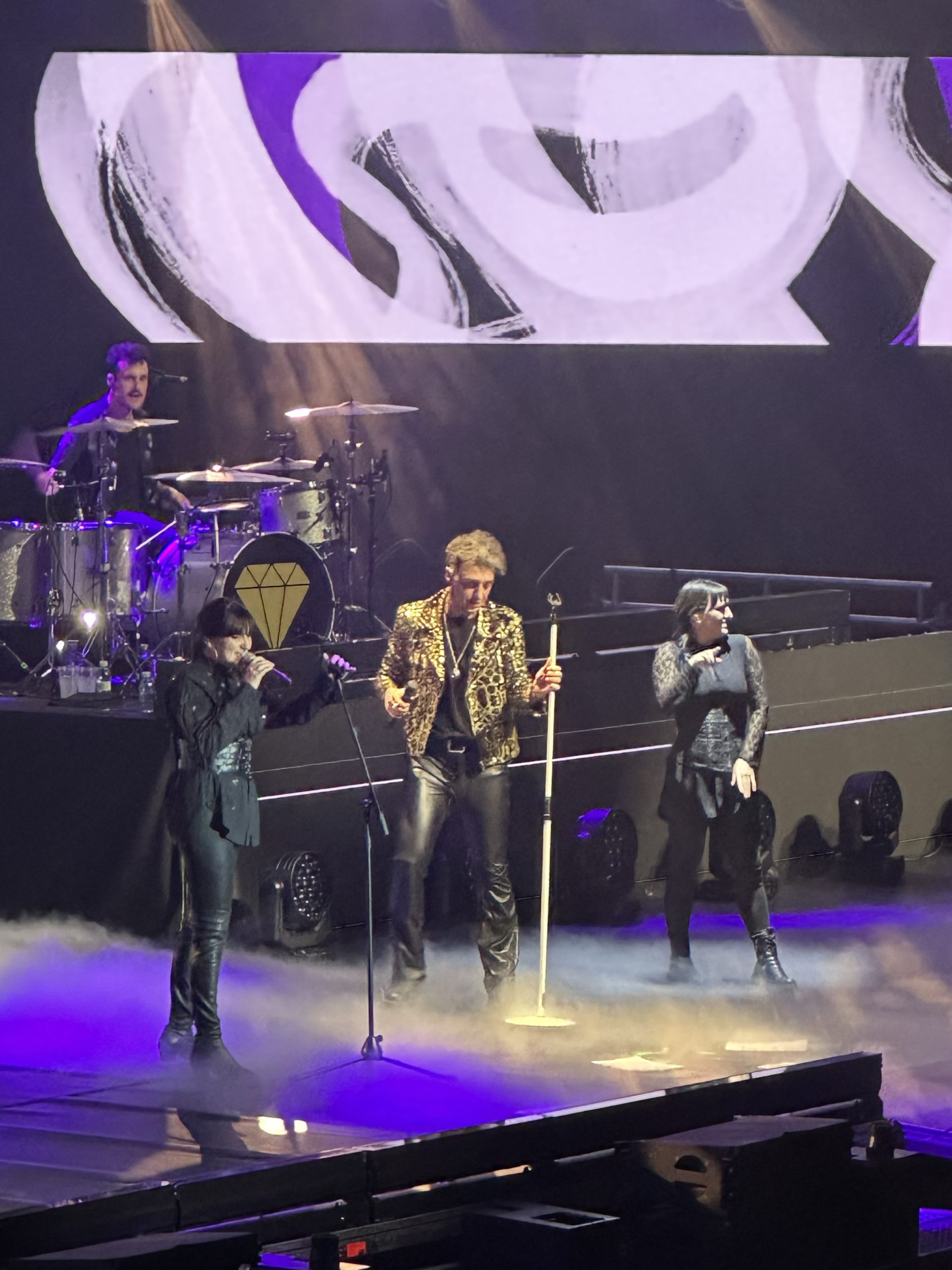 Concierto de Shinova en Madrid: luces y atmósfera en el Movistar Arena