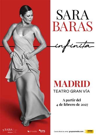 Sara Baras presentará ‘Infinita’ en Madrid este otoño