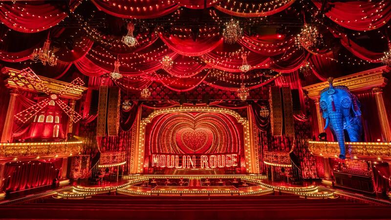 Cartel de Moulin Rouge, el musical en Madrid 2027