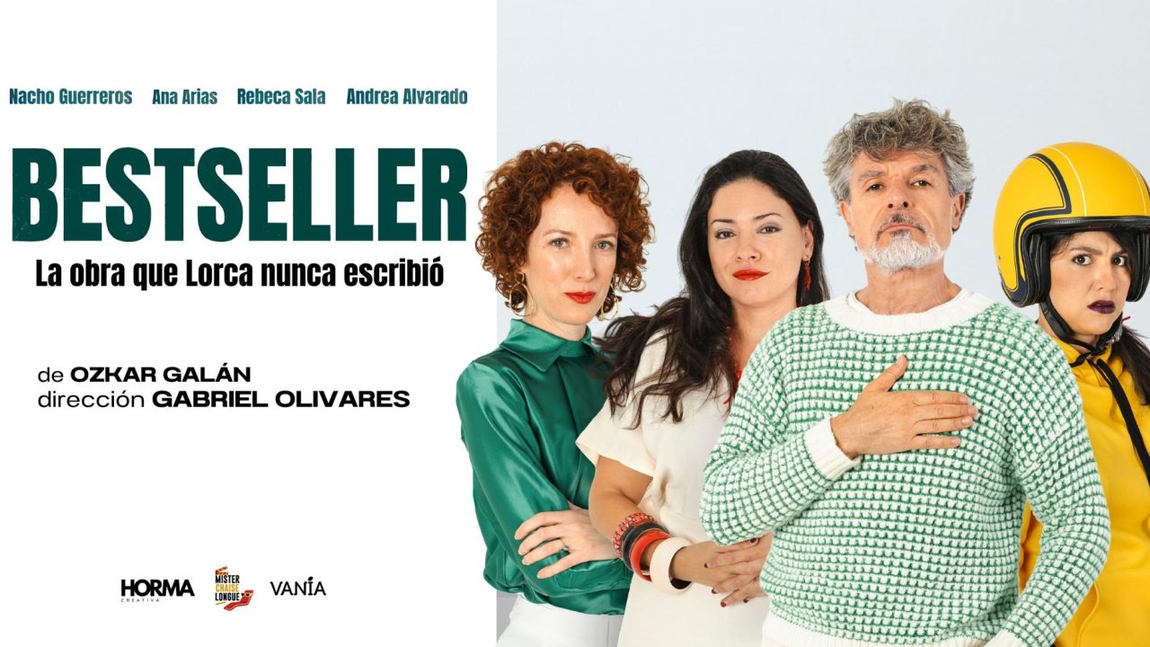 Nacho Guerreros y Ana Arias protagonizan ‘Bestseller’ en Teatro Pavón