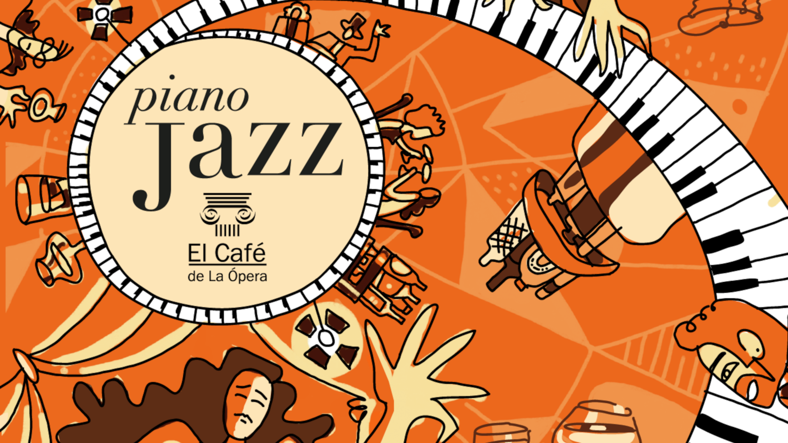 Piano Jazz Café de la Ópera concierto en Madrid - El Café de la Ópera