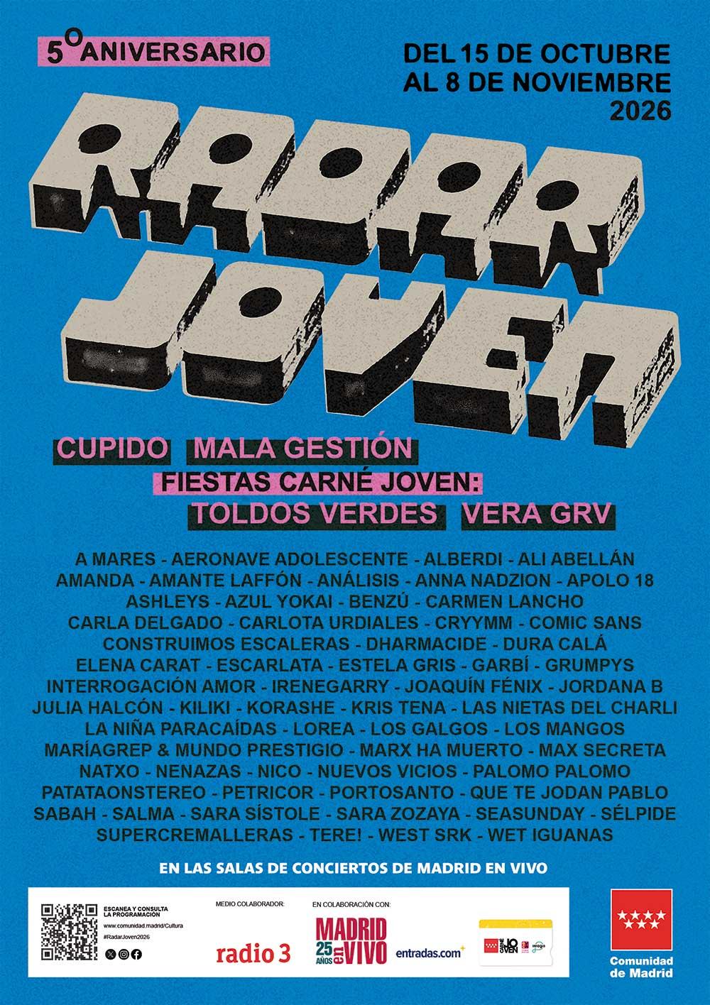 Radar Jóven 2026